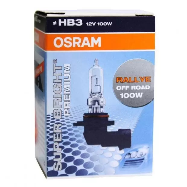Osram 69005SBP  1700 lm Halogen Super Bright Premium 100w HB3 (9005)   Halogen Bulb