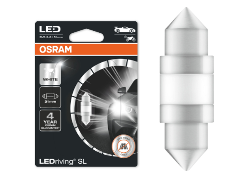 Osram 6438DWP-01B LED LEDriving SL   1W C5W   Number Plate Bulb