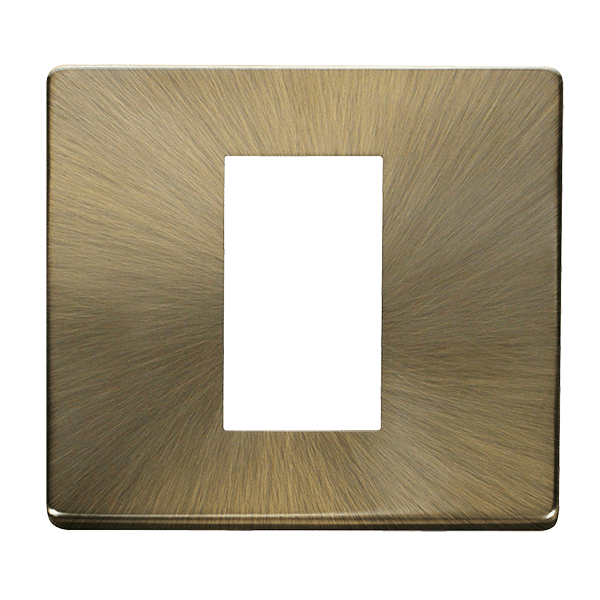 Scolmore SCP310AB 1G SINGLE MEDIA MOD PLATE - AB