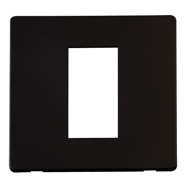 Scolmore SCP310MB 1G SINGLE MEDIA MOD PLATE - MB