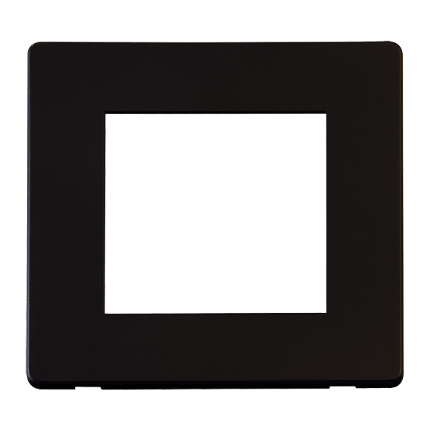 Scolmore SCP311MB 1G TWIN MEDIA MOD PLATE - MB