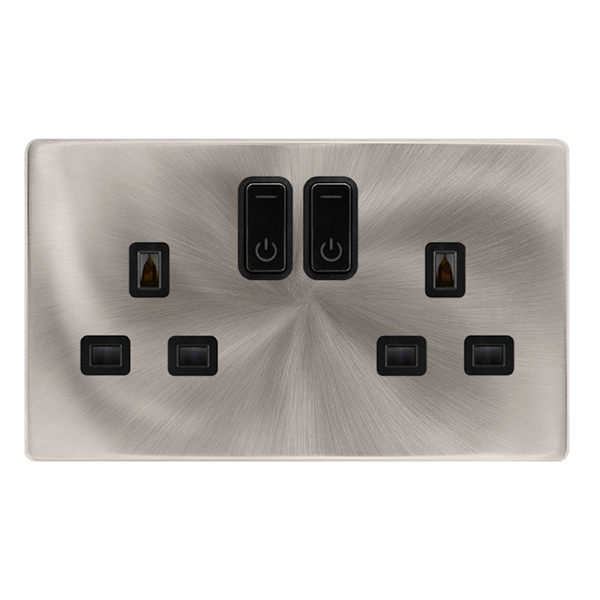 Scolmore SFBS30036BK 13A 2G RF SMART SOCKET DEFINITY BS BK