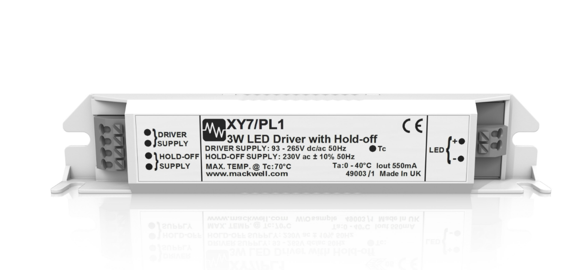 Mackwell XY7 3W LED Driver with Hold-Off 9005294