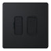 Selectric 5M-Plus Matt Black 13A DP Switched Fused Connection Unit with Black Insert