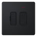 Selectric 5M-Plus Matt Black 13A DP Switched Fused Connection Unit with Neon and Black Insert