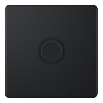 Selectric 5M-Plus Matt Black 1 Gang 5-100W 2 Way Dimmer Switch