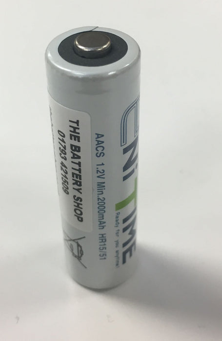 TBS 1AAEM2-0 Ni-MH Yuasa Enitime Rechargeable Battery 1.2v 2000mAh (2.0Ah) AA Ni-Cd and Ni-Mh Batteries and Battery Packs The Lamp Company - Easy Control Gear