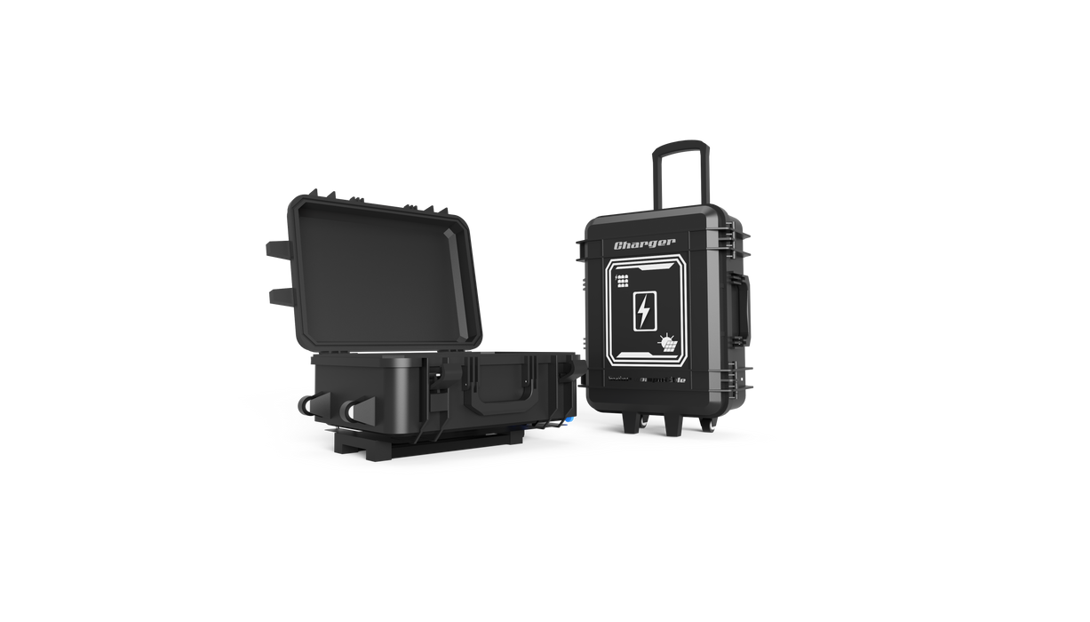 Power2Go  PTG-TKC-9H 3 Bay BATTERY CHARGING CASE