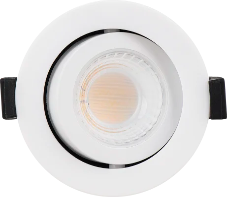 Luceco UTA6WD2W F-Type Ultra 6W Power Change & CCT Change Fire Rated IP20 Adjustable Dim2Warm Dimmable Downlight