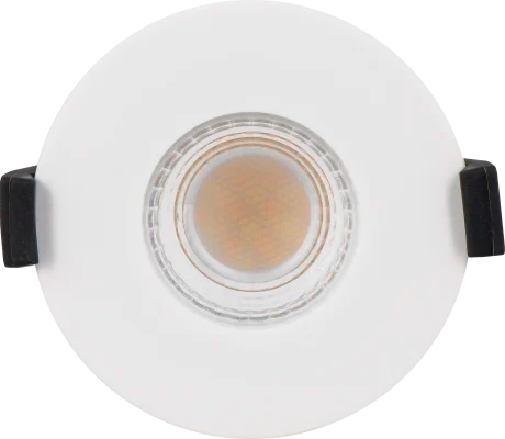 Luceco UTF6WCCT F-Type Ultra 6W Power Change & CCT Change Fire Rated IP65 Dimmable Downlight