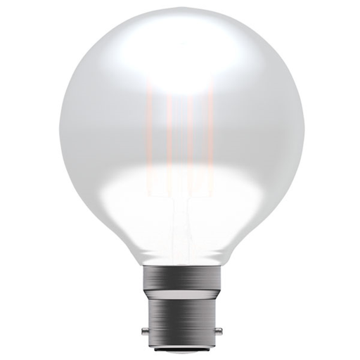 Bell Lamp, LED Filament Opal Globe BC B22, 4W 470lm 240V, 2700K - 60156