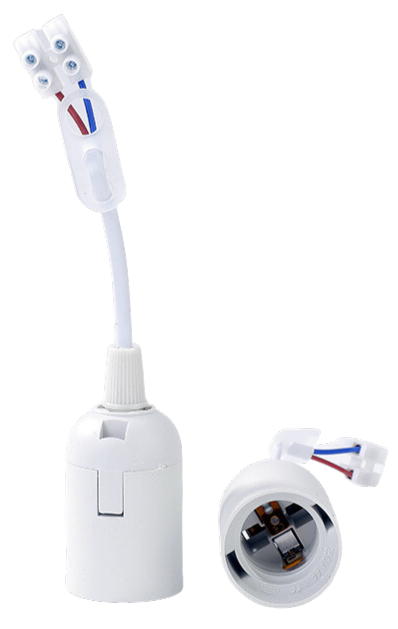 Thorgeon - 19013 Fast Connection Lamp Holder E14 White (50pcs Bag)
