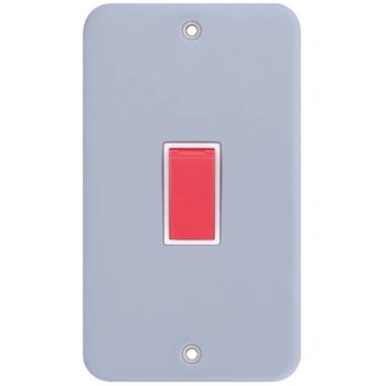 Selectric Metal Clad 2 Gang 45A DP Switch