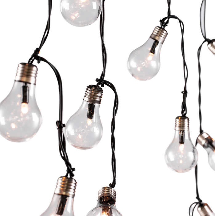 Thorgeon - 14009 LED String Lights with Glass Bulbs