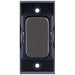 Selectric GRID360 Black Nickel 10A 2 Way Switch Module with Black Insert