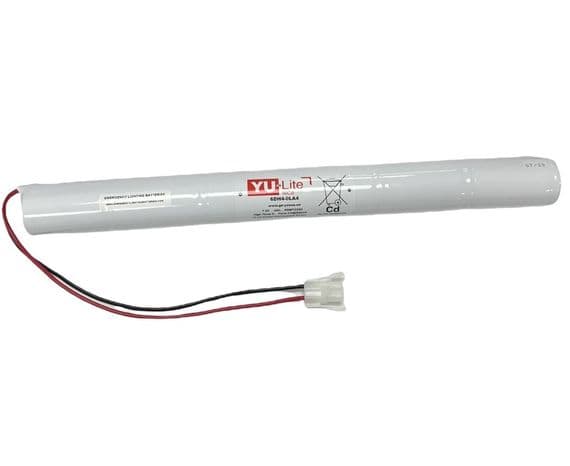 6DH4-0LA4 7.2v 4.0Ah Ni-Cd Battery Emergency Batteries YUASA - Easy Control Gear