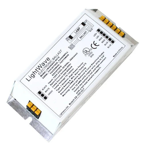 LW20EB65-01 TUV Electronic Ballast 36/55/60/75w ECG-OLD SITE The Lamp Company - Easy Control Gear