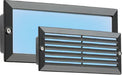 230V IP54 5W Blue LED Recessed Brick Light - Black Fascia BLED5BB led brick lights Knightsbridge - Easy Control Gear