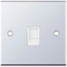 Selectric 5M Polished Chrome 1 Gang RJ45 Data Socket with White Insert