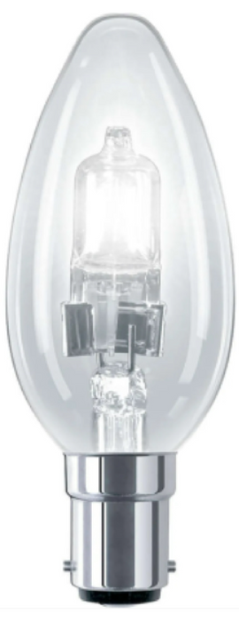 Thorgeon - 05214 Halogen Lamp 18W B15D B35 240V Clear