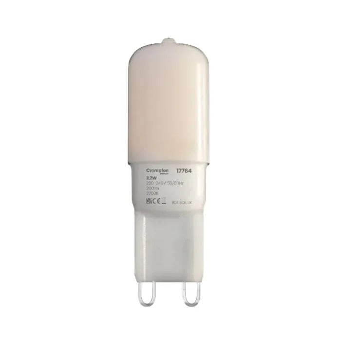 Crompton 17764 2.2W G9 LED Lamp Warm White