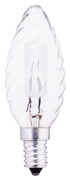 Patron - 05797 Halogen Lamp 42W E14 BF35 240V Candle Twisted Clear