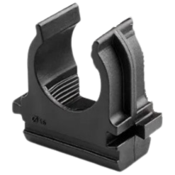 Thorgeon - 15275 Conduit Plastic Snap Clips 25mm Black (50pcs bag)