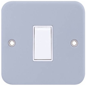 Selectric Metal Clad 1 Gang 10A 2 Way Switch