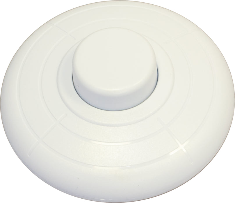 Thorgeon - 19029 Inline Foot switch, single-pole, 2A, 250V, white