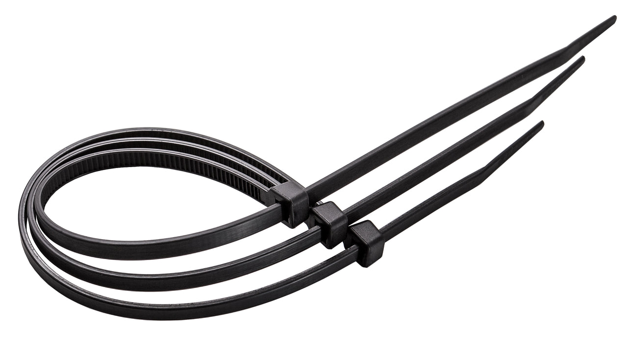 Thorgeon - 15017 Ties 3.6x200 Black (100 pcs)
