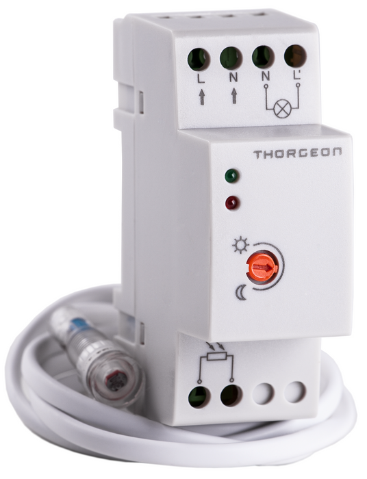 Thorgeon - 02011 Twilight Sensor 300W Max. switching power 1200W IP65 DIN