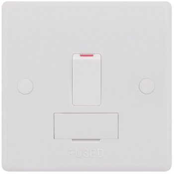 Selectric Smooth 13A DP Switched Fused Connection Unit