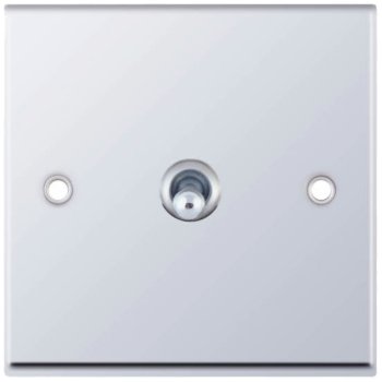 Selectric 7M-Pro Polished Chrome 1 Gang 10A Intermediate Toggle Switch