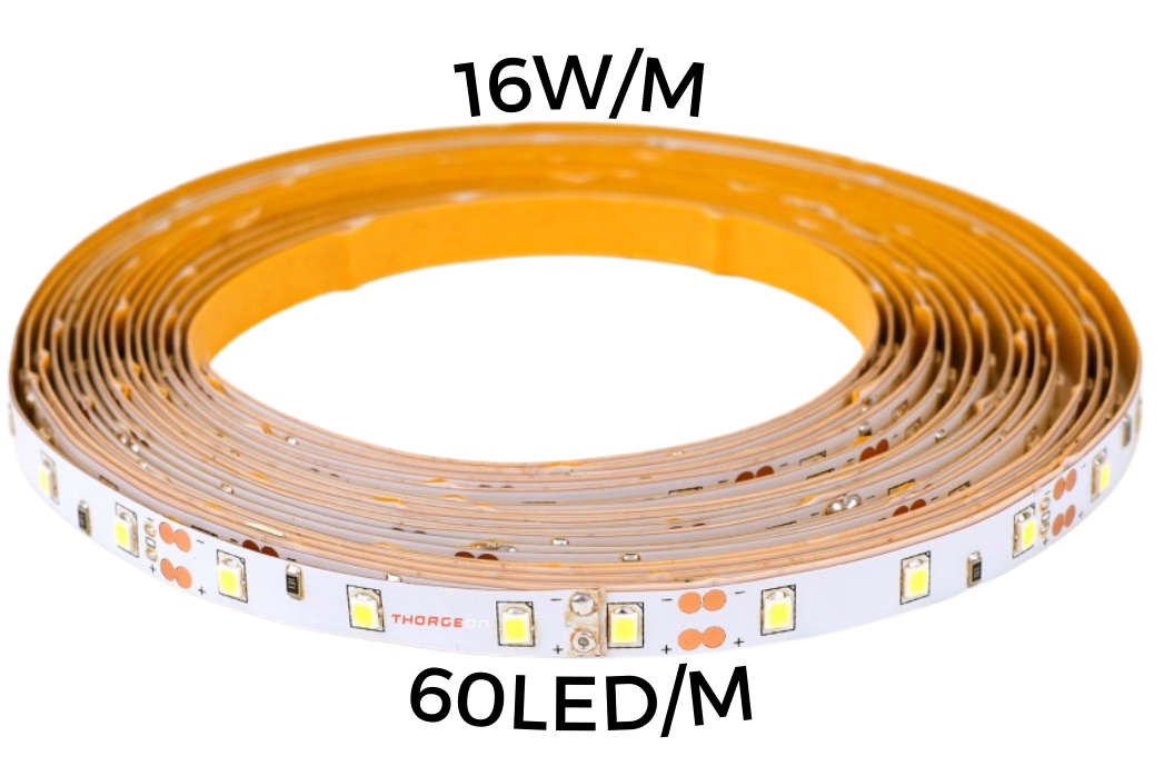 Thorgeon - 16021 LED strip 16W/m 60led/m 12V IP20 3000K 1495Lum/m 60'000h CRI>90 (5m)