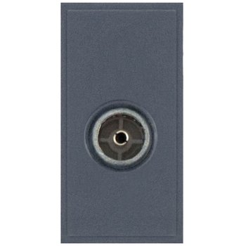 Selectric Grey Non-Isolated (Female) Coaxial/Aerial Socket Module