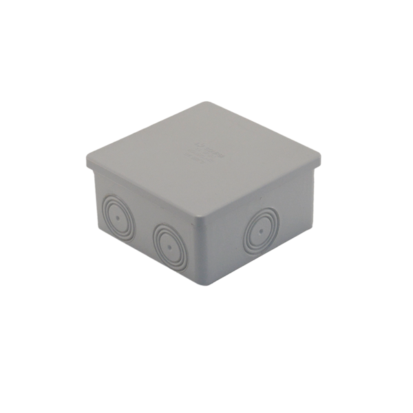 Thorgeon - 15171 Watertight Junction Box (Press-on Lid) GREY 80X80 IP65