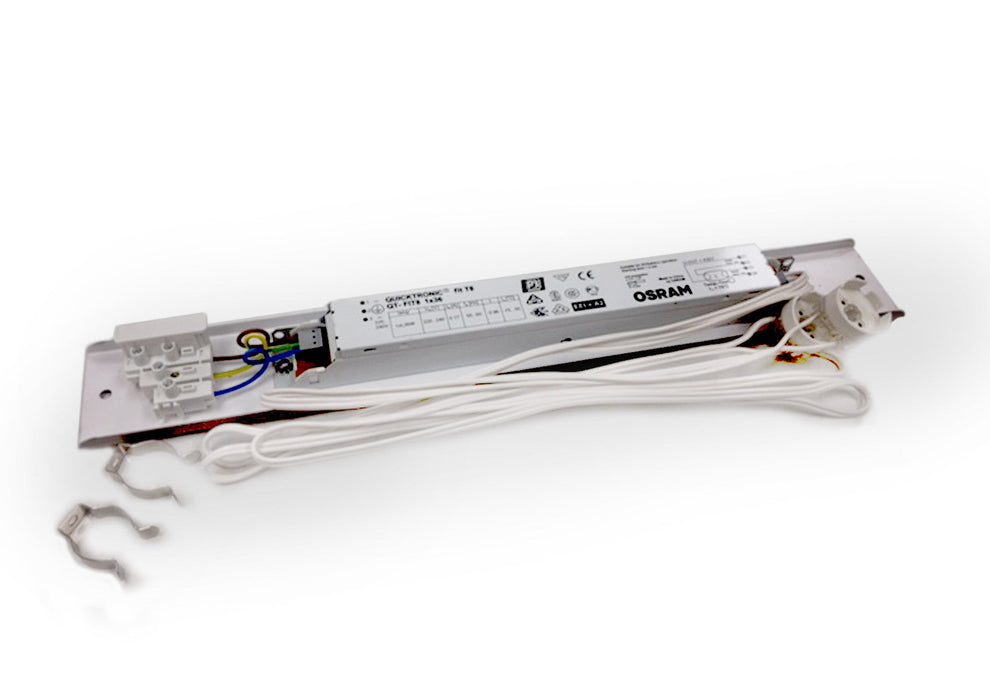 1 x 70w High Frequency Gear Tray High Frequency T8 Gear Trays The Lamp Company - Easy Control Gear