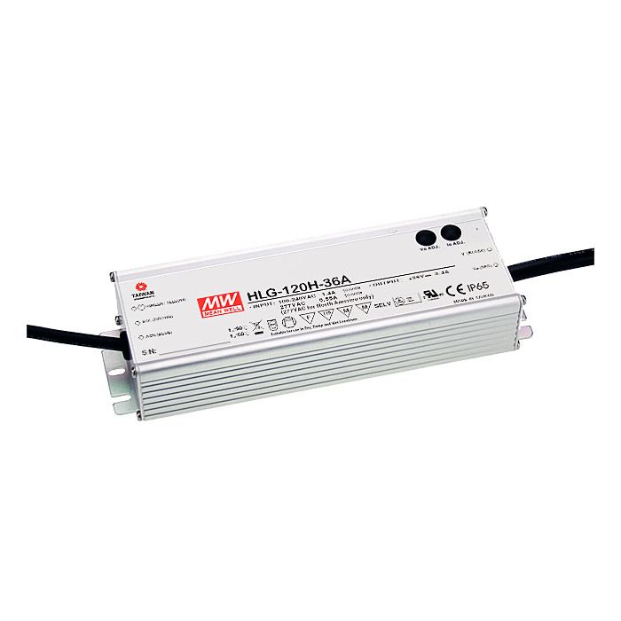 HLG-120H-15A - Mean Well LED Driver HLG-120H-15A 120W 15V LED Driver Meanwell - Easy Control Gear