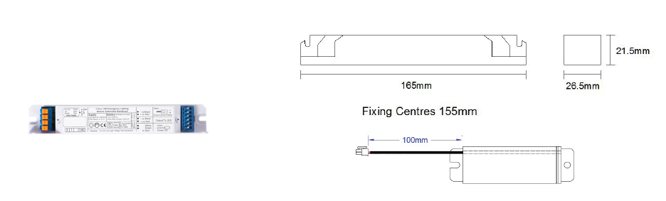HLP/1/350 Kit  LITEPLAN - Easy Control Gear