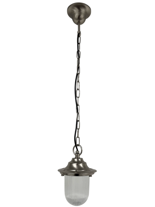 09151 Navigator Pendant Lantern Plain - Satin Nickel