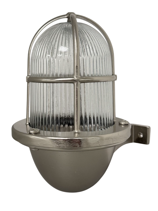 09186 Navigator Small Wall Lantern Uplight - Satin Nickel