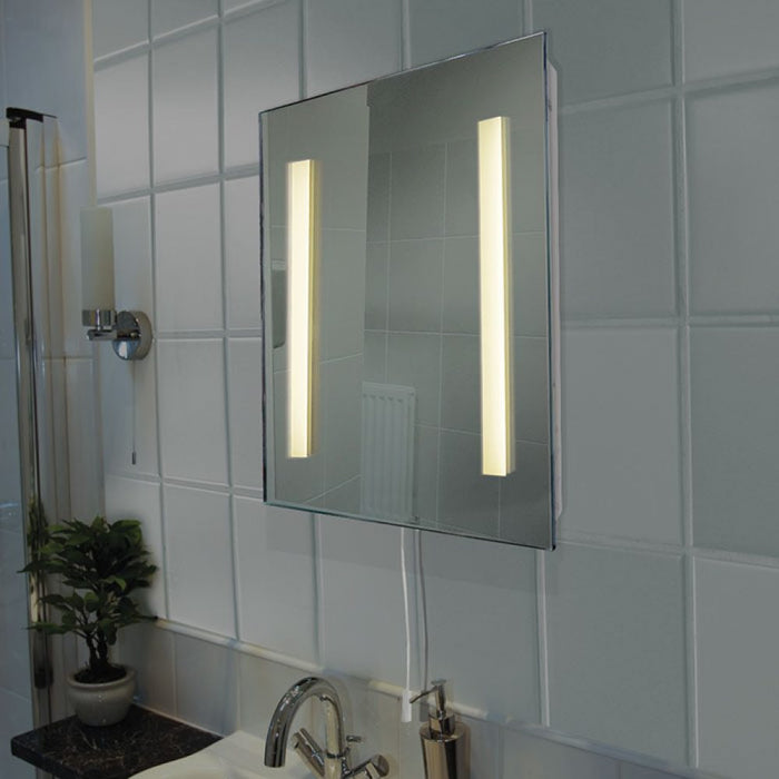 Eterna LEDMIRROR IP44 Mirror Light With Dual Voltage Shaver Socket