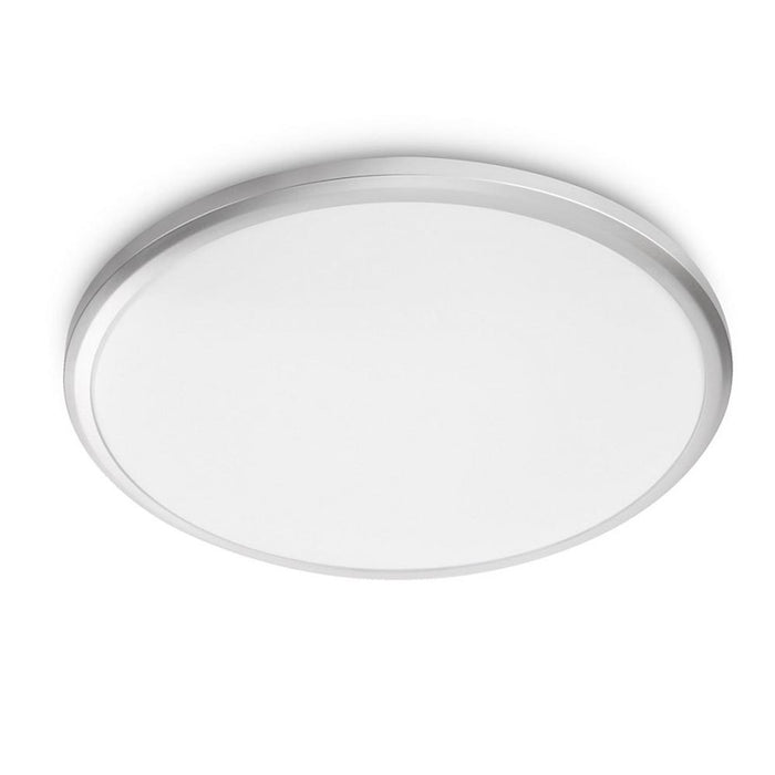 Philips 915004571301 LED Twirly Flush Ceiling Light - 12w 1200lm 287mm 240V Grey - DISCONTINUED