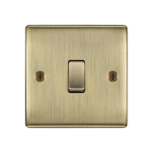 BG Nexus NAB13 Metal Antique Brass Intermediate Light Switch Bg Nexus Metal - Antique Brass BG - Sparks Warehouse