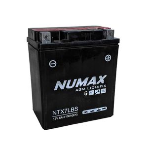 NTX7L-BS NUMAX MOTORBIKE BATTERY