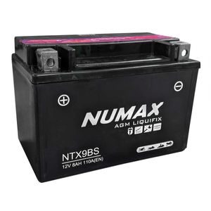 NTX9-BS NUMAX MOTORBIKE BATTERY