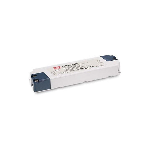 PLM-40-1400 - Mean Well LED Driver PLM-40-1400 41W 1400mA LED Driver Meanwell - Easy Control Gear