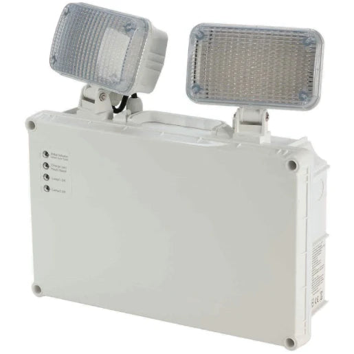 Newlec LED NM Twinspot 2 X 1.5W Emergency Twin Spotlight 2501421827