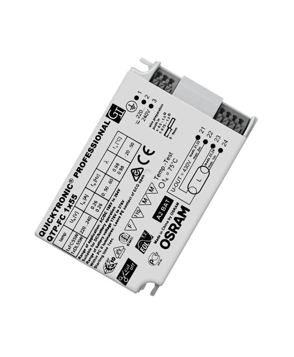 LEDVANCE/OSRAM - QTPFC155-OS 1X 55w PLL/FC T5  Quicktronic Ballast ECG-OLD SITE LEDVANCE/OSRAM - Easy Control Gear
