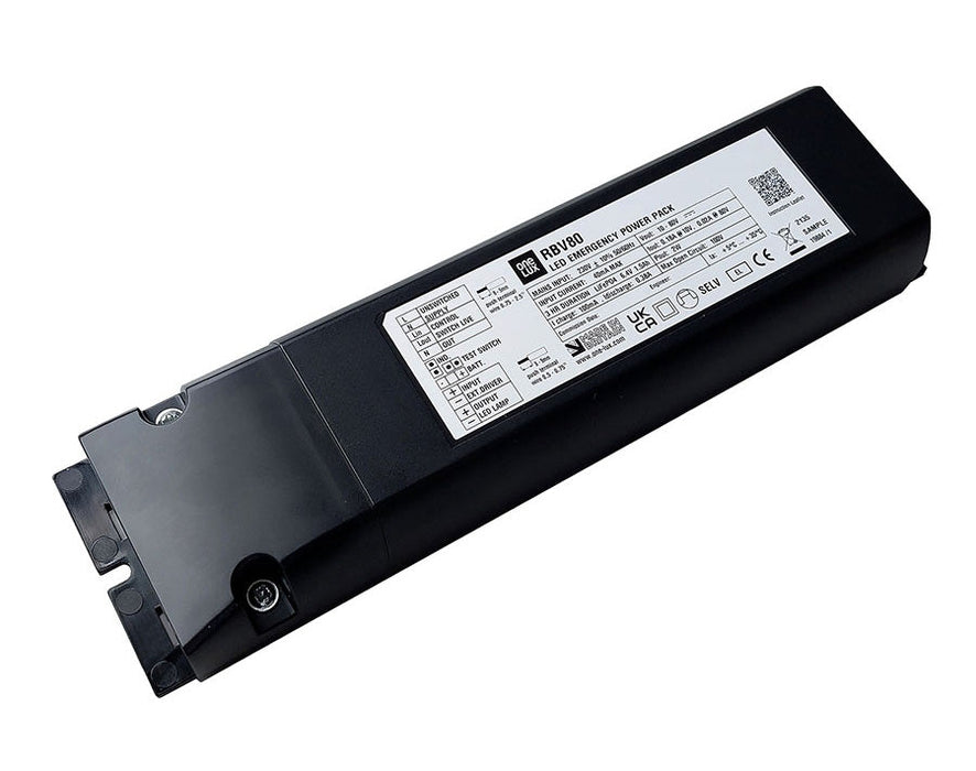 RBV/80 or RBV80/Plus  10-80V Lithium  Remote Emergency Pack